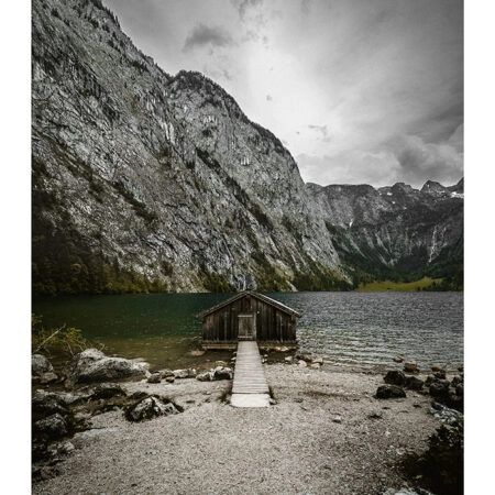 Poster RUSTIC FARMHOUSE MOUNTAIN LAKE CABIN 3 -  Sticky 2