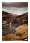 Poster RUSTIC FARMHOUSE MOUNTAIN LAKE
