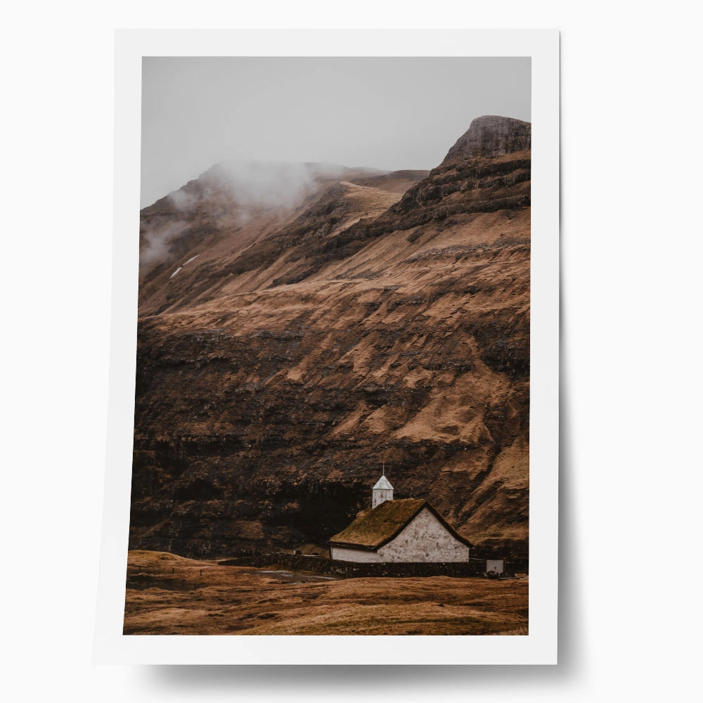 Poster RUSTIC FARMHOUSE MOUNTAIN LIFE 12