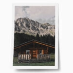 Poster RUSTIC FARMHOUSE MOUNTAIN LIFE 14