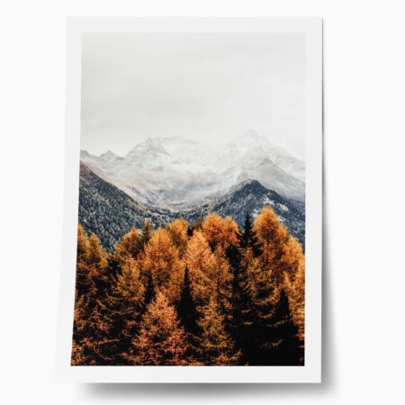 Poster RUSTIC FARMHOUSE MOUNTAIN LIFE 4 - 