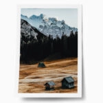 Poster RUSTIC FARMHOUSE MOUNTAIN LIFE