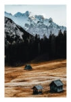 Poster RUSTIC FARMHOUSE MOUNTAIN LIFE
