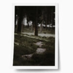 Poster RUSTIC FARMHOUSE MOUNTAIN PATH