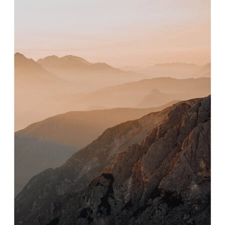 Poster RUSTIC FARMHOUSE MOUNTAINS -  Sticky 2