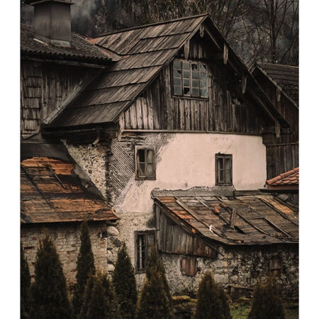 Poster RUSTIC FARMHOUSE OLD CABIN 2 -  Sticky 2