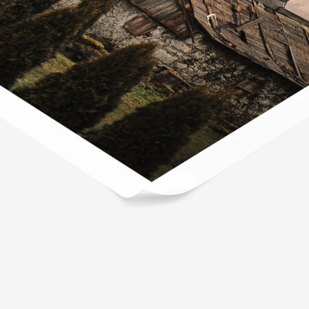 Poster RUSTIC FARMHOUSE OLD CABIN 2 -  Sticky 1