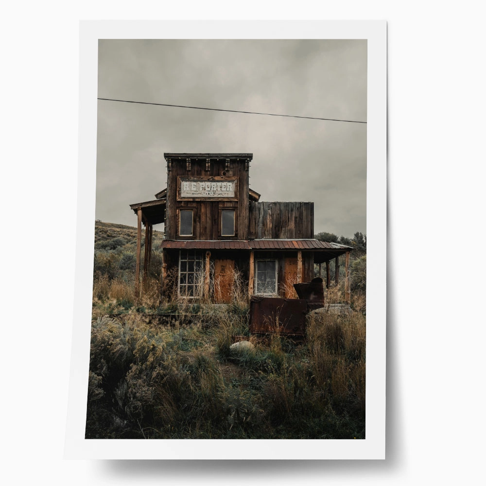 Poster RUSTIC FARMHOUSE OLD CABIN 3