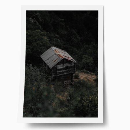 Poster RUSTIC FARMHOUSE OLD CABIN - 