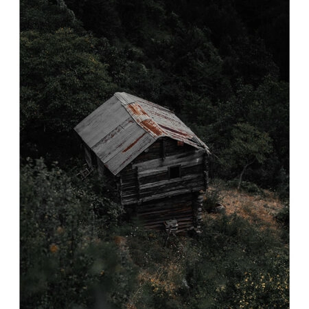 Poster RUSTIC FARMHOUSE OLD CABIN -  Sticky 2
