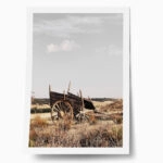 Poster RUSTIC FARMHOUSE OLD CARRIAGE