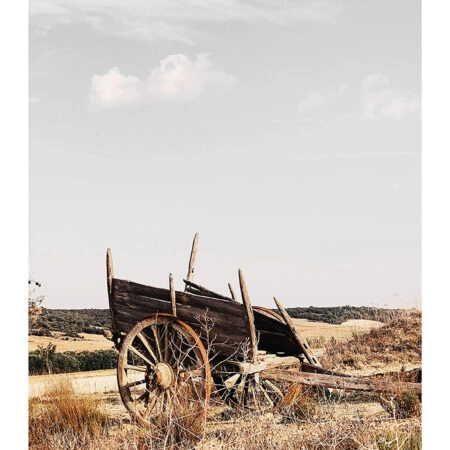 Poster RUSTIC FARMHOUSE OLD CARRIAGE -  Sticky 2