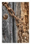 Poster RUSTIC FARMHOUSE OLD CHAIN