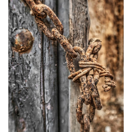 Poster RUSTIC FARMHOUSE OLD CHAIN -  Sticky 2