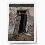 Poster RUSTIC FARMHOUSE OLD DOOR