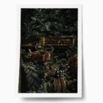 Poster RUSTIC FARMHOUSE OLD TRACTOR 2