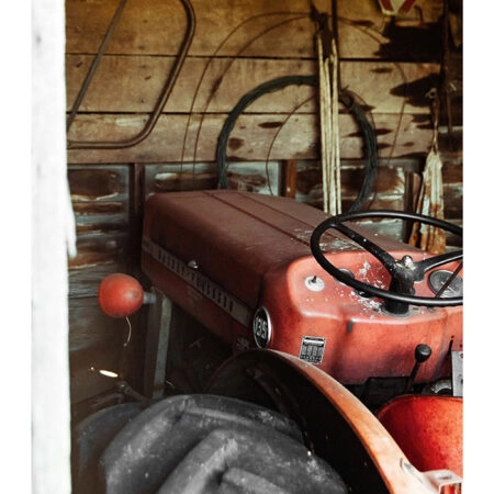 Poster RUSTIC FARMHOUSE OLD TRACTOR 3 -  Sticky 2