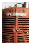 Poster RUSTIC FARMHOUSE OLD TRACTOR
