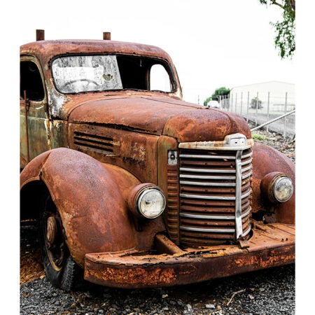Poster RUSTIC FARMHOUSE OLD TRUCK 2 -  Sticky 2