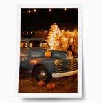 Poster RUSTIC FARMHOUSE OLD TRUCK 3
