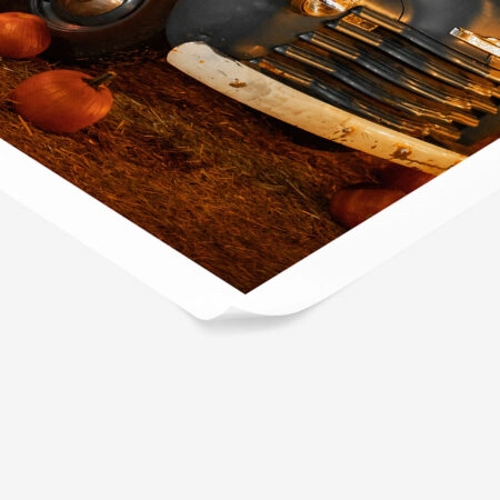 Poster RUSTIC FARMHOUSE OLD TRUCK 3 -  Sticky 1