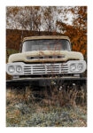 Poster RUSTIC FARMHOUSE OLD TRUCK