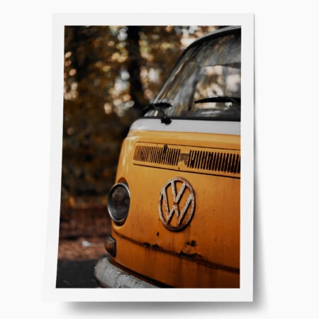 Poster RUSTIC FARMHOUSE OLD VAN - 