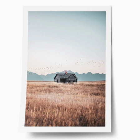 Poster RUSTIC FARMHOUSE PRAIRIE HOUSE