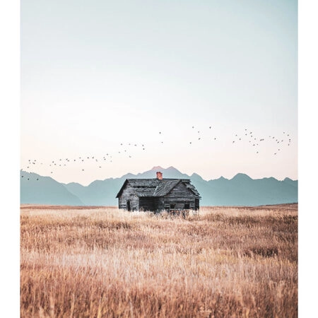 Poster RUSTIC FARMHOUSE PRAIRIE HOUSE -  Sticky 2