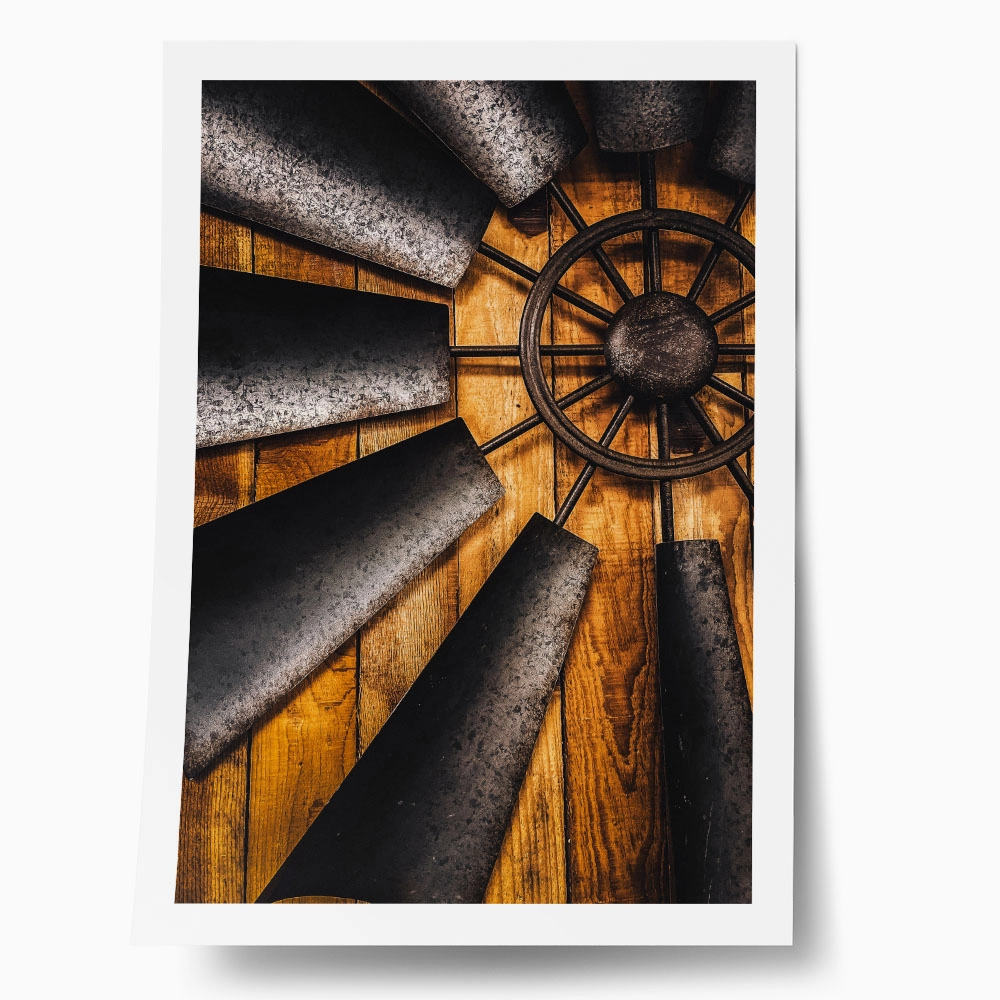 Poster RUSTIC FARMHOUSE PROPELER