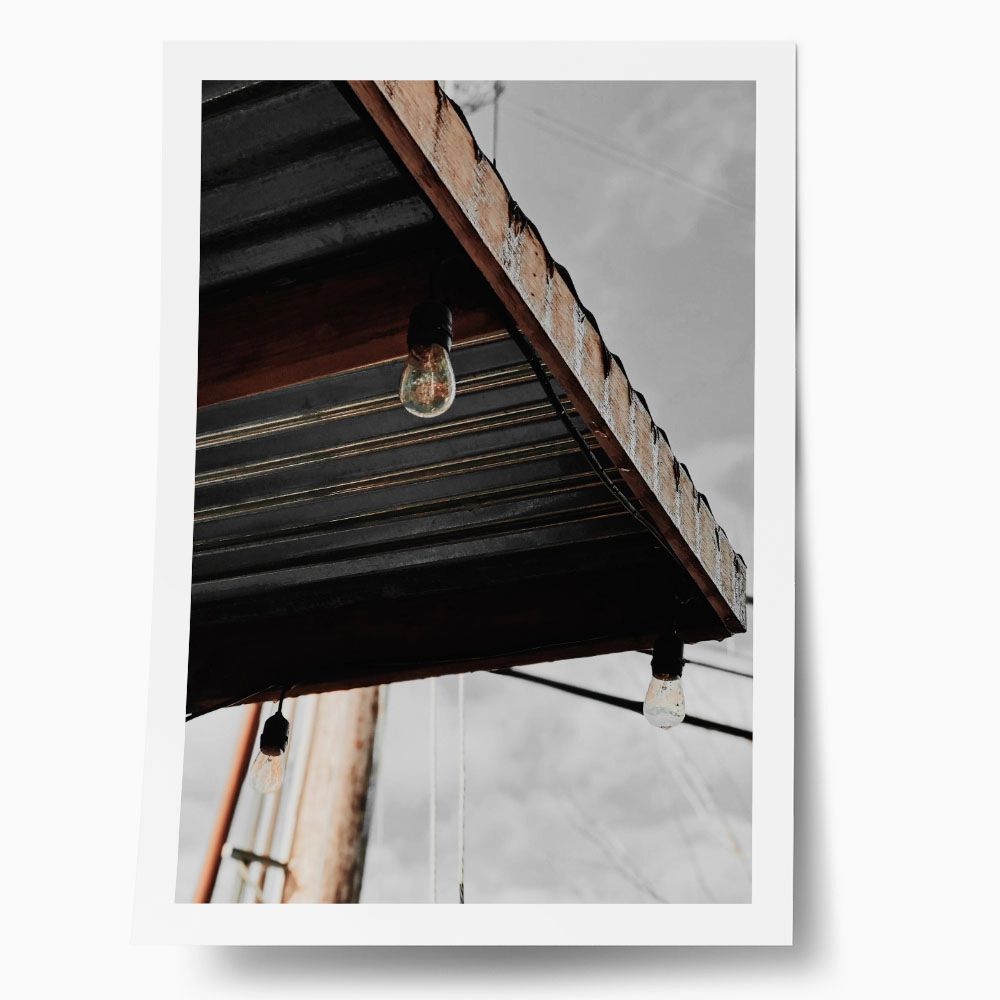 Poster RUSTIC FARMHOUSE ROOF 2