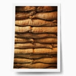 Poster RUSTIC FARMHOUSE SACKS