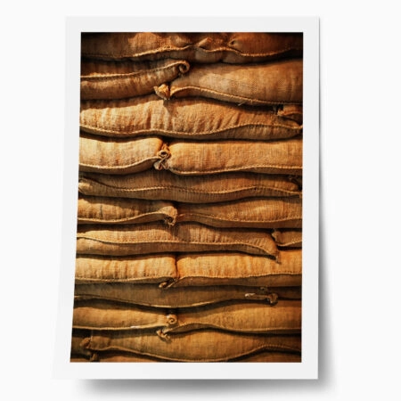 Poster RUSTIC FARMHOUSE SACKS - 
