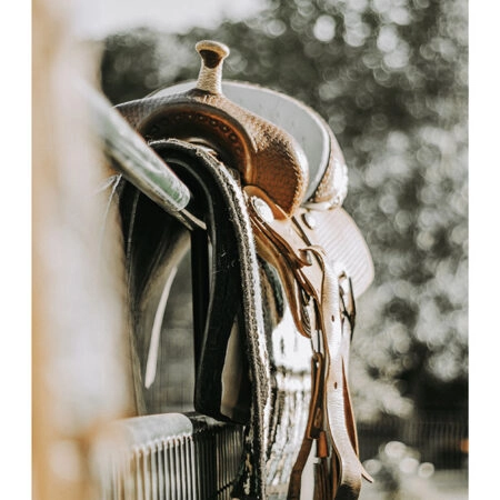 Poster RUSTIC FARMHOUSE SADDLE 2 -  Sticky 2