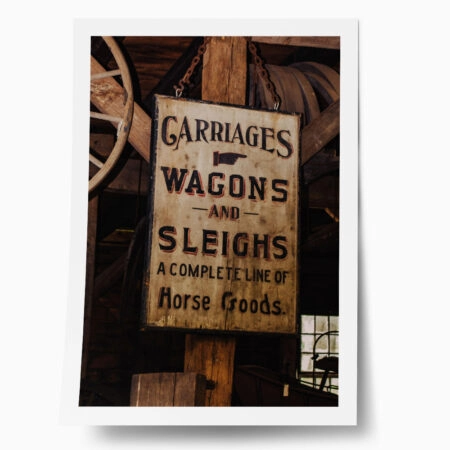 Poster RUSTIC FARMHOUSE SIGN - 