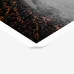 Poster RUSTIC FARMHOUSE SNOWY MOUNTAIN 3