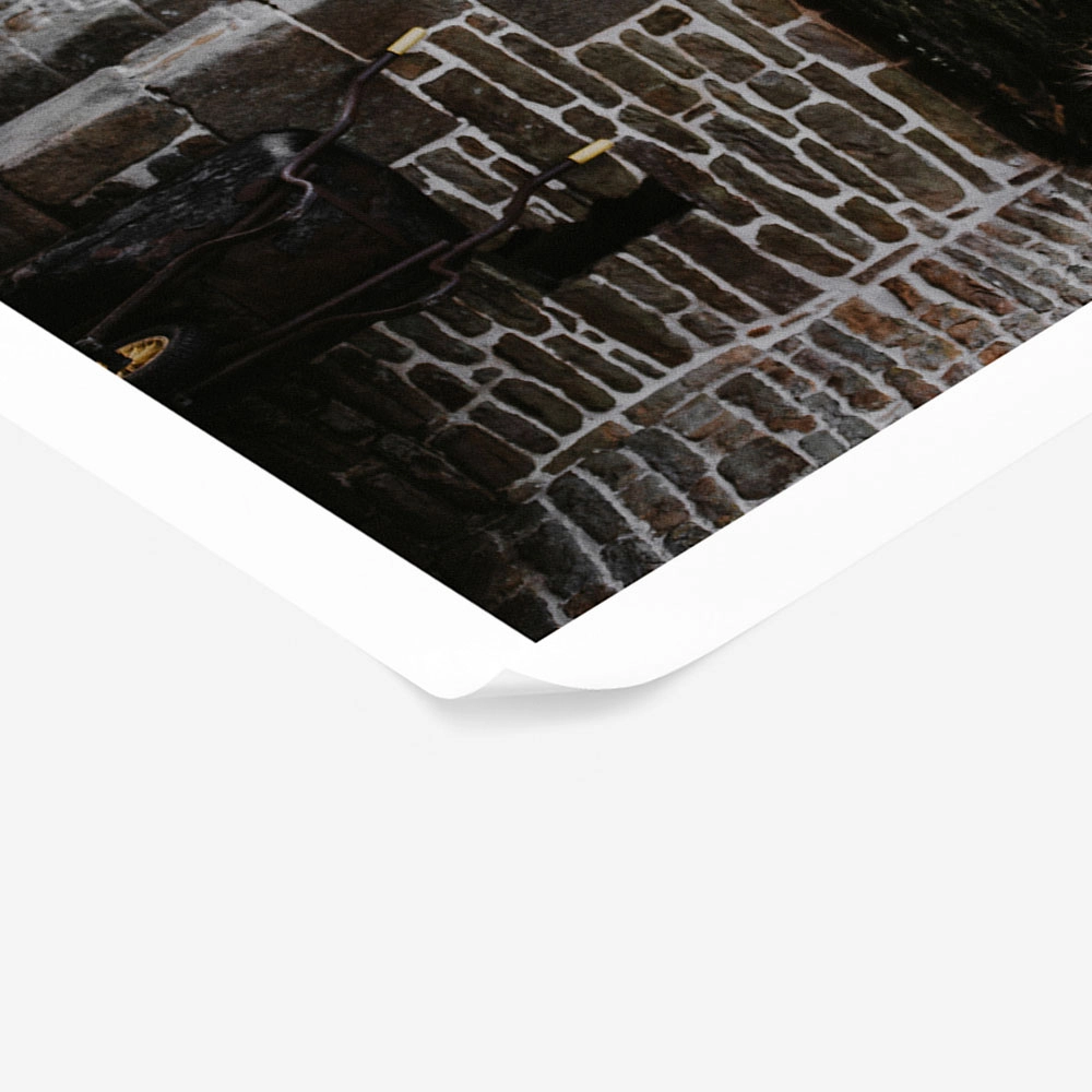 Poster RUSTIC FARMHOUSE STONE CABIN 2