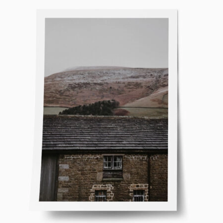 Poster RUSTIC FARMHOUSE STONE CABIN 3 - 