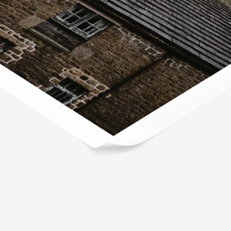 Poster RUSTIC FARMHOUSE STONE CABIN 3 -  Sticky 1