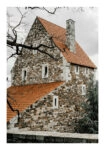 Poster RUSTIC FARMHOUSE STONE CABIN 5