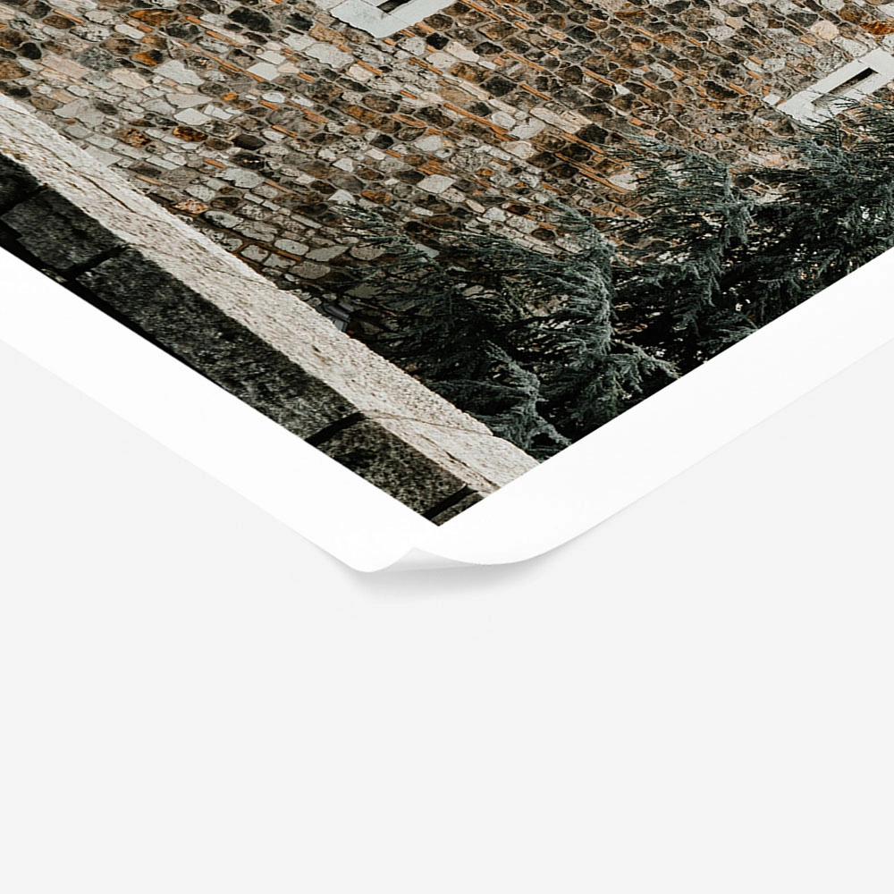 Poster RUSTIC FARMHOUSE STONE CABIN 5