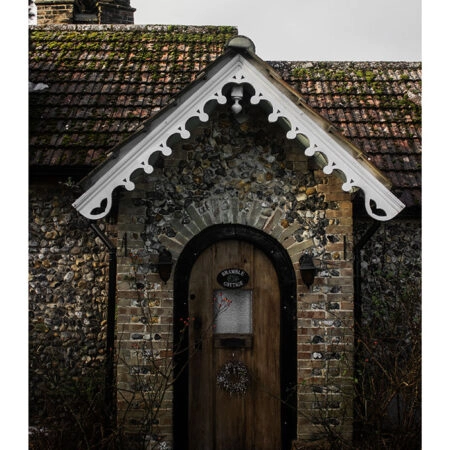 Poster RUSTIC FARMHOUSE STONE CABIN -  Sticky 2