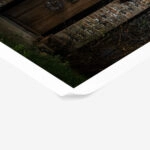 Poster RUSTIC FARMHOUSE STONE CABIN