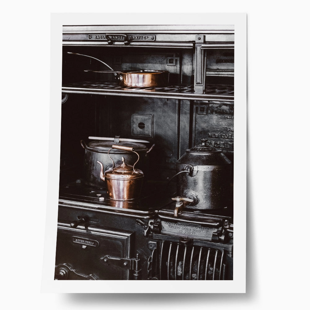 Poster RUSTIC FARMHOUSE STOVE