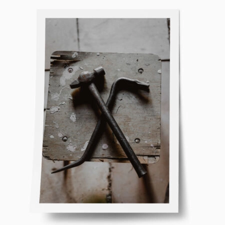 Poster RUSTIC FARMHOUSE TOOLS - 