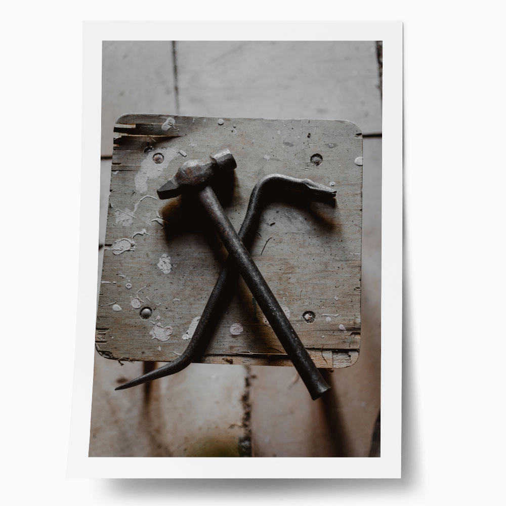 Poster RUSTIC FARMHOUSE TOOLS