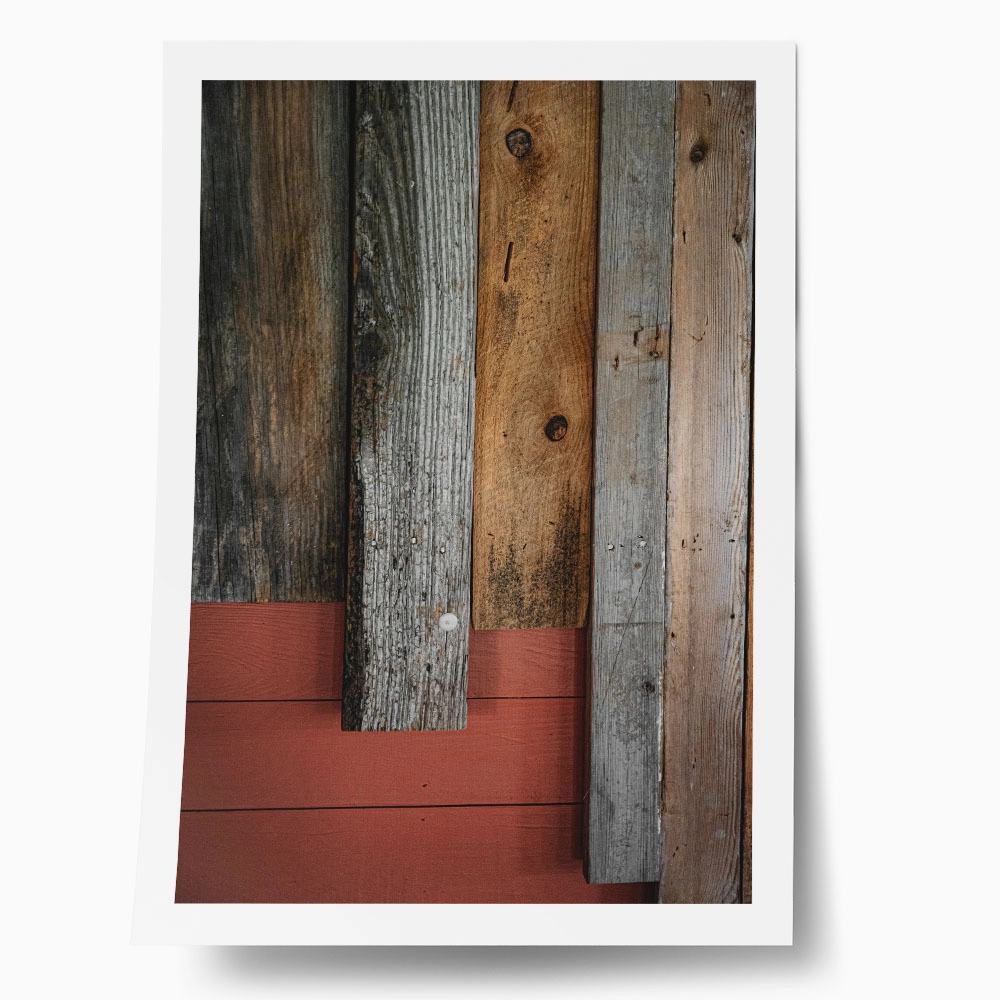 Poster RUSTIC FARMHOUSE WALL TEXTURE 2