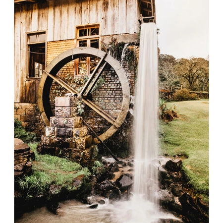 Poster RUSTIC FARMHOUSE WATER MILL -  Sticky 2