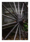Poster RUSTIC FARMHOUSE WHEEL 2