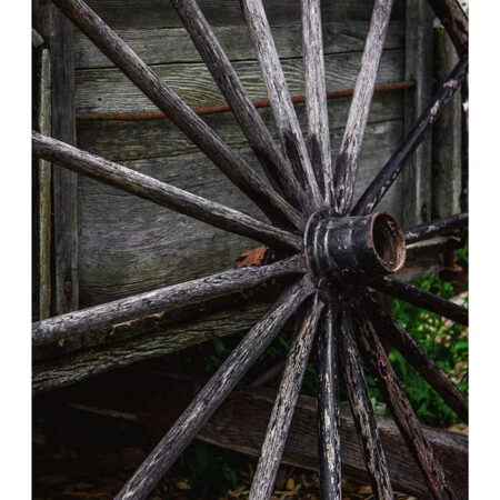 Poster RUSTIC FARMHOUSE WHEEL 2 -  Sticky 2